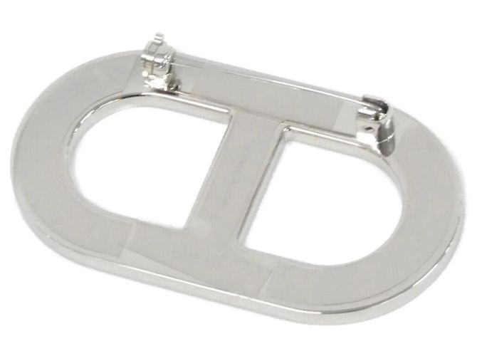 Hermès Spilla Chaine d'Ancre Hermes Argento Grigio - vista 2