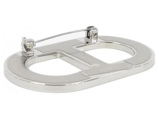 Hermès Spilla Chaine d'Ancre Hermes Argento Grigio - vista 3