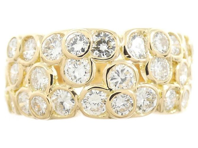 Bague en or jaune 18K Van Cleef & Arpels Doré - vue 2