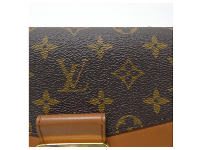 Borsa a Spalla Marceau M46127 in Monogramma Louis Vuitton Marrone Caramello - vista 4