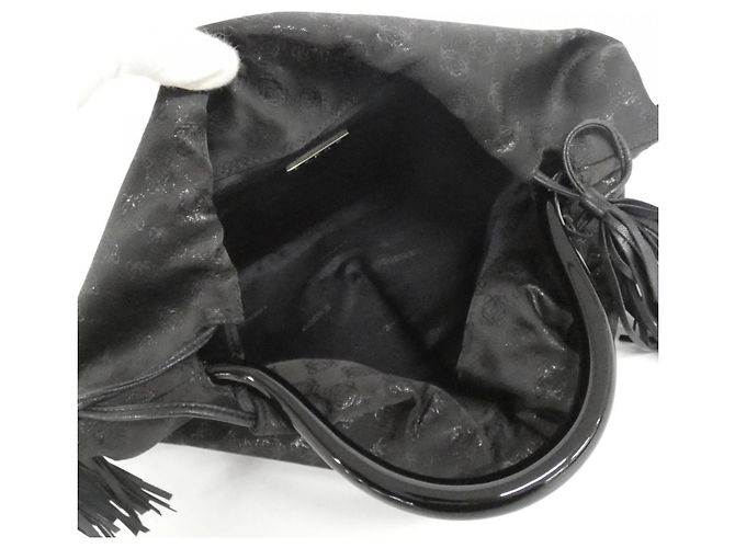 Borsa in tela nera Loewe Nero - vista 6