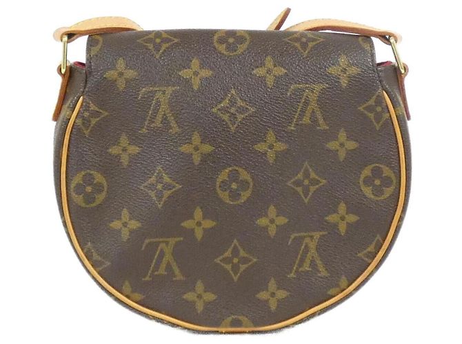 Borsa a Spalla Louis Vuitton Monogram Tan Blanc Marrone - vista 2