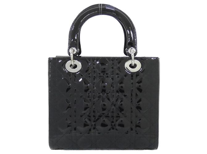 Borsa Lady Medium Christian Dior Nero - vista 2