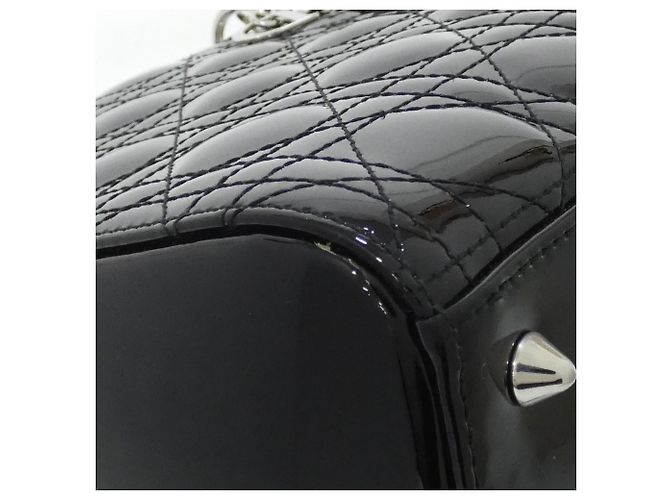 Borsa Lady Medium Christian Dior Nero - vista 3