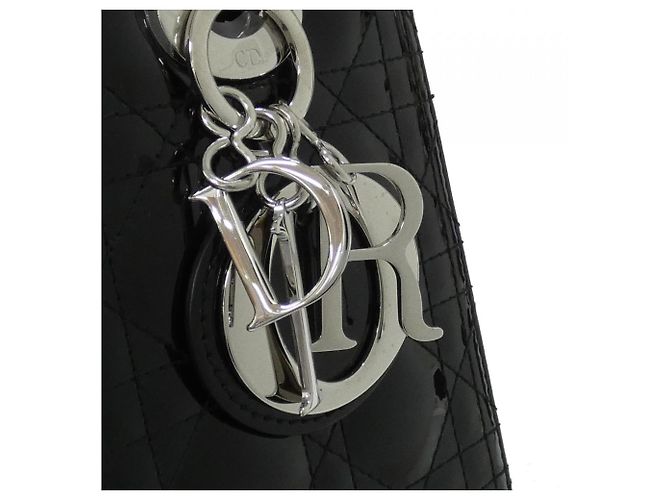 Borsa Lady Medium Christian Dior Nero - vista 4