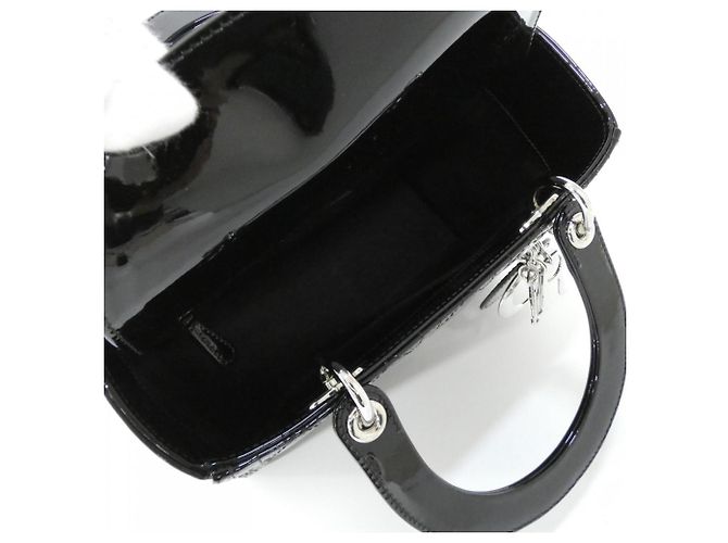 Borsa Lady Medium Christian Dior Nero - vista 6