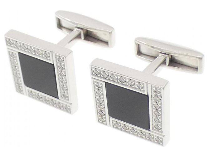 Bulgari Gemelli in onice in oro bianco 18K Bvlgari - vista 2