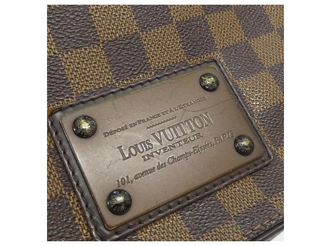 Borsa a Spalla Brooklyn PM Damier Louis Vuitton Marrone Damier ebene - vista 5
