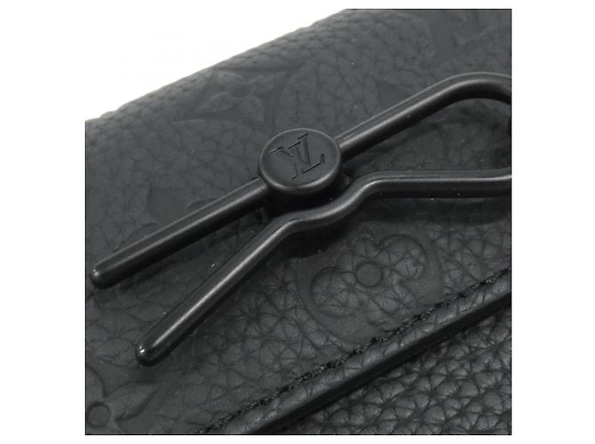 Borsa a Spalla Steamer Monogram Taurillon Louis Vuitton Nero - vista 4