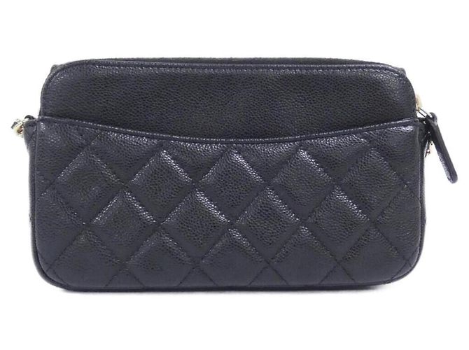 Custodia per telefono Chanel Timeless Classic Line AP2096 Nero - vista 2