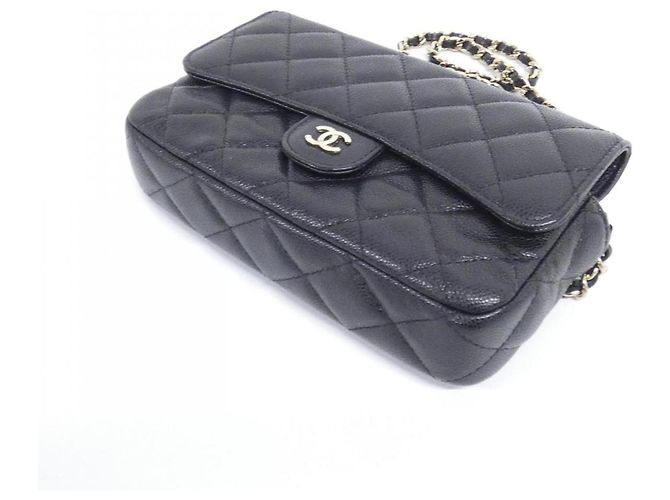Custodia per telefono Chanel Timeless Classic Line AP2096 Nero - vista 3
