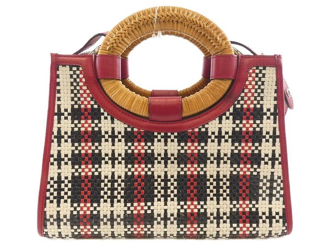 Borsa a mano Fendi Runaway Small 8BH353 A3V1 Rosso - vista 2