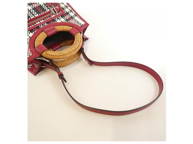 Borsa a mano Fendi Runaway Small 8BH353 A3V1 Rosso - vista 7