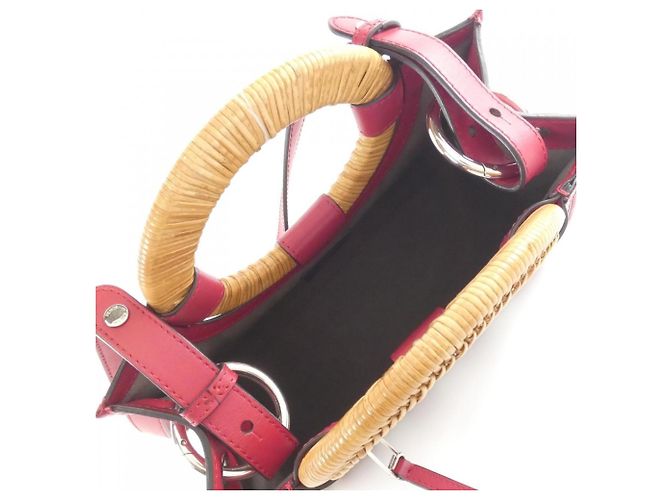 Borsa a mano Fendi Runaway Small 8BH353 A3V1 Rosso - vista 8