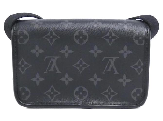 Borsa a spalla Louis Vuitton Monogram Eclipse Bosphor Nero - vista 2