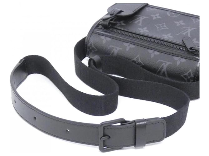 Borsa a spalla Louis Vuitton Monogram Eclipse Bosphor Nero - vista 5