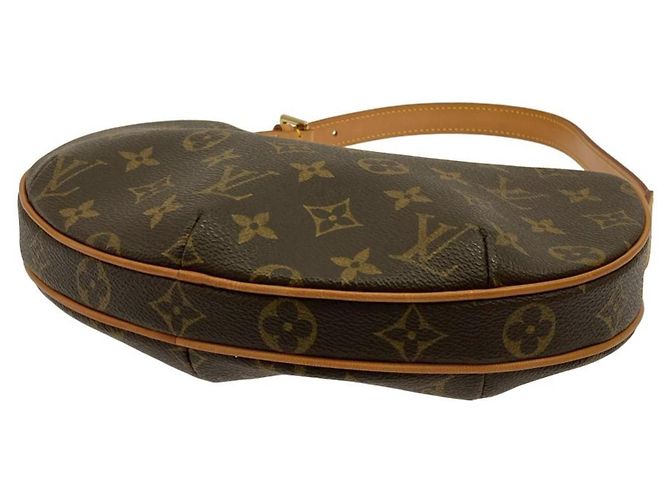 Borsa a Spalla Pochette Croissant Monogramma Louis Vuitton Marrone - vista 2