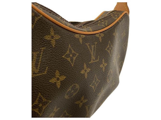 Borsa a Spalla Pochette Croissant Monogramma Louis Vuitton Marrone - vista 3