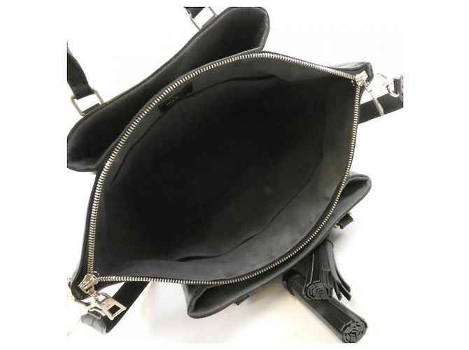 Borsa Louis Vuitton Mahina Omea Nero - vista 8