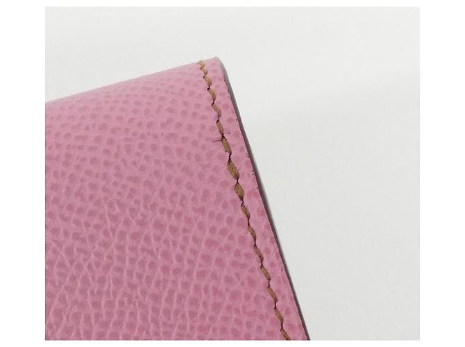 Hermès Hermes Constance Slim Geldbörse Pink - Ansicht 4