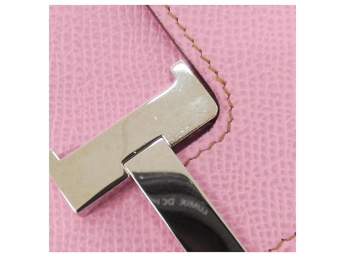Hermès Hermes Constance Slim Geldbörse Pink - Ansicht 5