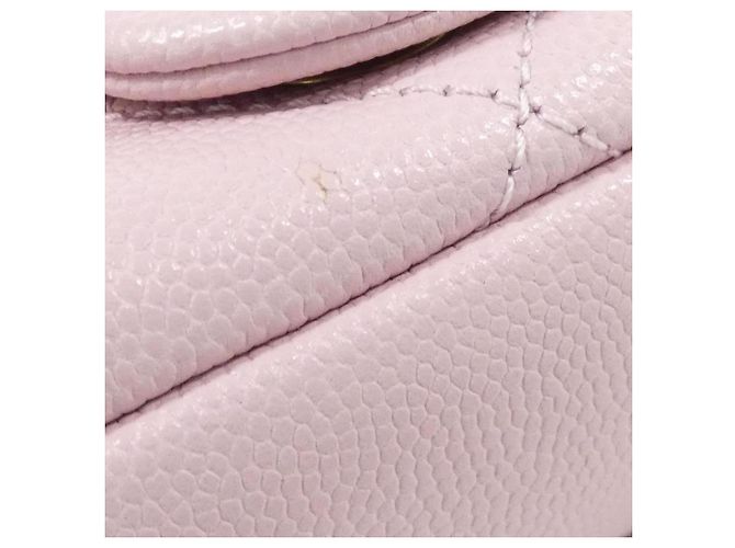 Borsa a spalla rosa Chanel - vista 3