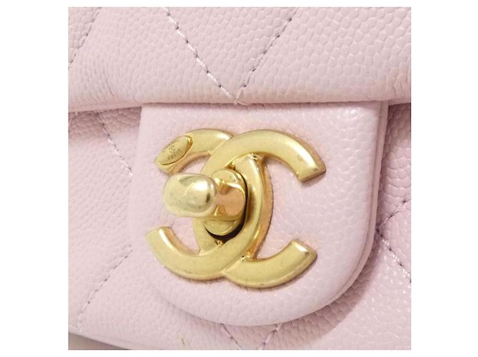 Borsa a spalla rosa Chanel - vista 5