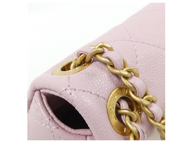 Borsa a spalla rosa Chanel - vista 6