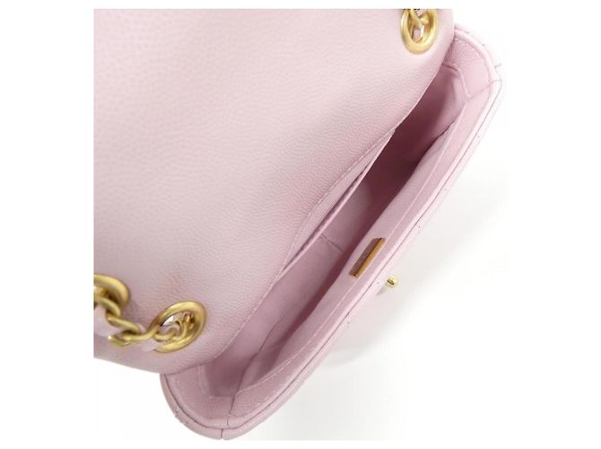 Borsa a spalla rosa Chanel - vista 9