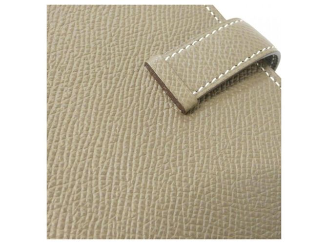 Cartera Soufflé Bearn de Hermès Gris pardo - vista 5