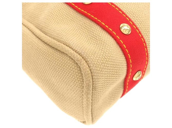 Borsa Louis Vuitton Antigua Cabas MM Beige - vista 3