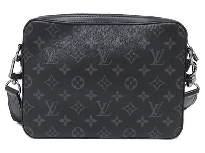 Borsa a Spalla Trio Messenger Monogram Eclipse Reverse di Louis Vuitton Nero Grigio - vista 2