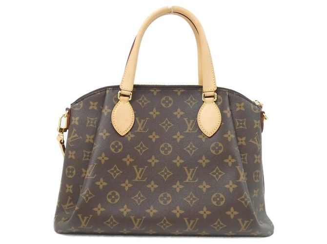 Borsa Louis Vuitton Monogram Rivoli MM M44546 Marrone - vista 2