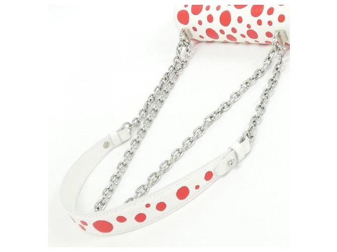 Borsa a Spalla Epi Twist PM Louis Vuitton Bianco Rosso - vista 8