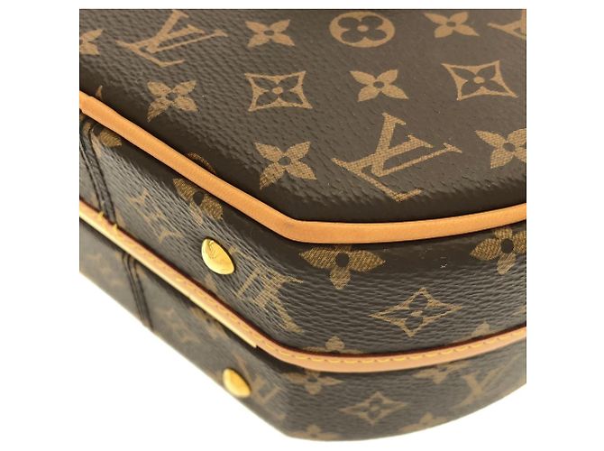 Borsa Petite Boite Chapeau Monogramma Louis Vuitton Marrone - vista 3