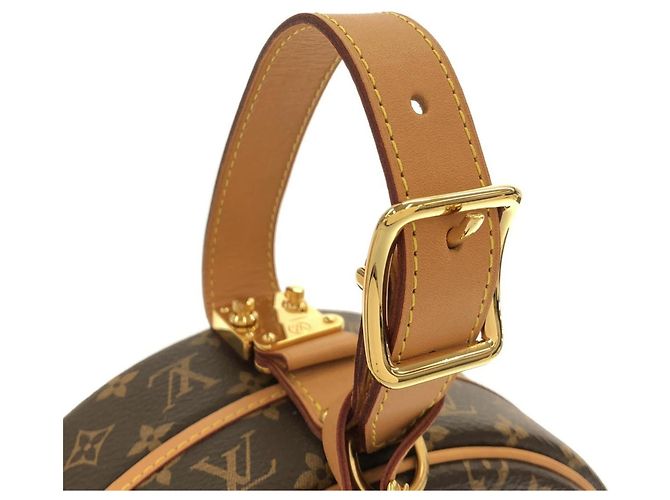 Borsa Petite Boite Chapeau Monogramma Louis Vuitton Marrone - vista 5