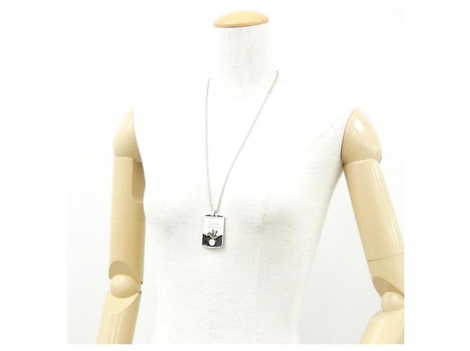 Collar Péndulo LV Mountain de Louis Vuitton Negro Plata - vista 5