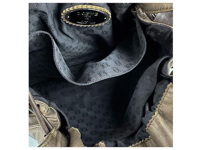 Bolsa de Ombro de Couro Flamenco da Loewe - vista 5