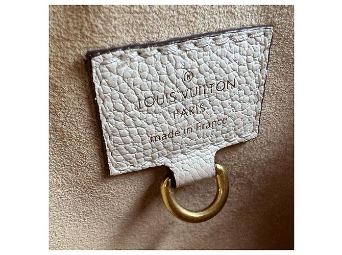 Borsa a Spalla Monogram Empreinte Louis Vuitton Crudo - vista 14