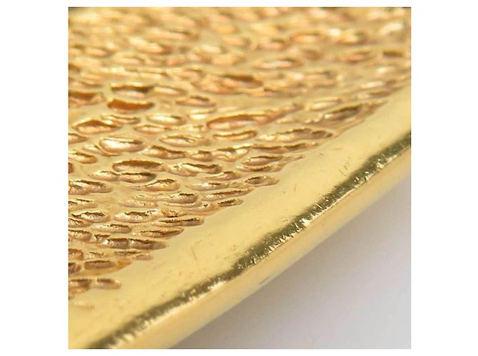 Spilla in metallo dorato Chanel con il marchio Coco D'oro - vista 10