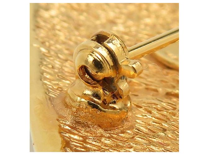 Spilla in metallo dorato Chanel con il marchio Coco D'oro - vista 8