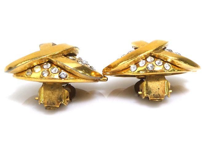 Chanel Clip-Ohrringe mit Coco Mark Design - Ansicht 5