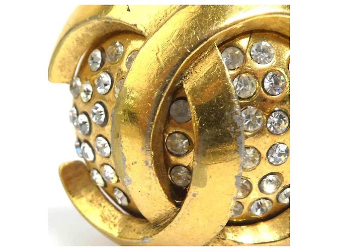 Chanel Clip-Ohrringe mit Coco Mark Design - Ansicht 8