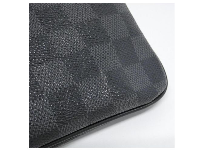 Borsa a Spalla Louis Vuitton Damier Graphite Thomas N58028 Marrone - vista 6