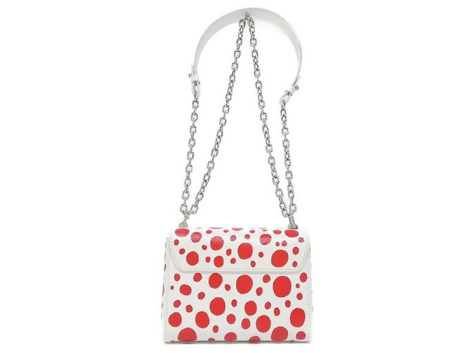 Borsa a Spalla Epi Twist PM Louis Vuitton Bianco Rosso - vista 2
