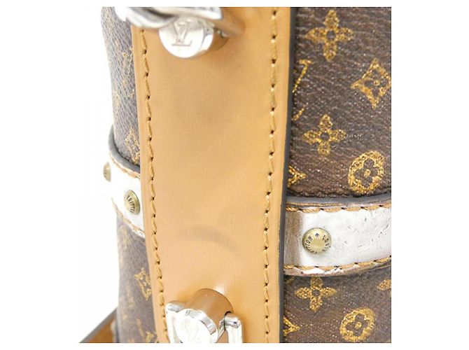 Borsa da viaggio Trompe L'Oeil Monogram Louis Vuitton Marrone - vista 5
