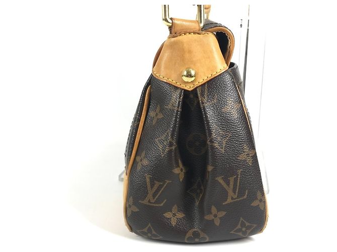 Borsa a Spalla Beverly MM Monogram Louis Vuitton Marrone - vista 4