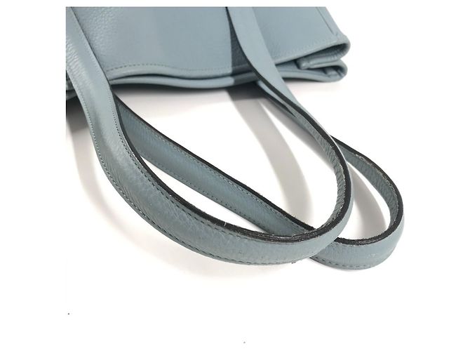 Hermès Borsa a Spalla/Tote Victoria Cabas HERMES Blu - vista 10