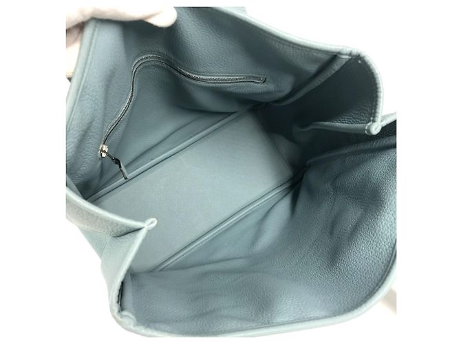 Hermès Borsa a Spalla/Tote Victoria Cabas HERMES Blu - vista 12