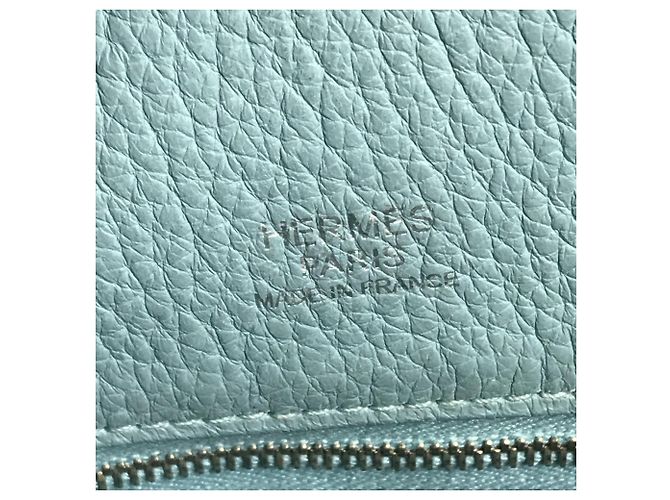 Hermès Borsa a Spalla/Tote Victoria Cabas HERMES Blu - vista 13